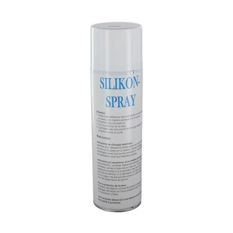 Bombe "Silikon Spray" lubrifiante pour pince de pédicurie - 500 ml