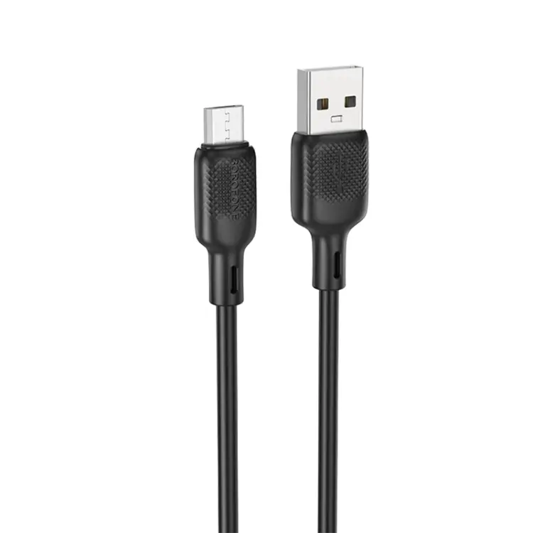 BOROFONE BX113 2.4A USB to Micro USB Silicone Charging Data Cable, Length
