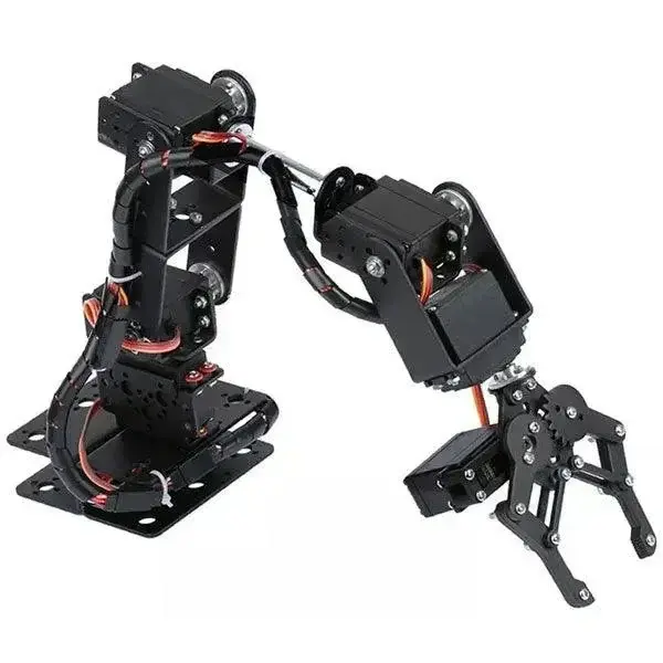 Braccio Robotico 6DOF con Pinza e Servi RC