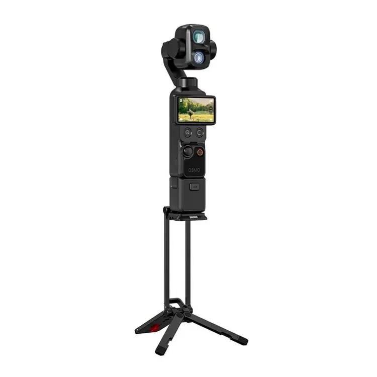 BRDRC Rotating Magnetic Tripod Expansion Clip For DJI Osmo Pocket 4P / Insta360 X6(Aluminum Alloy)
