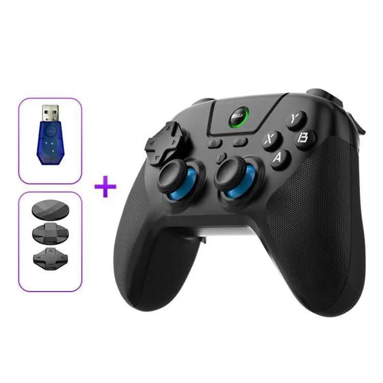 BSP G3 Tri-Mode Game Controller With Carbon Joysticks Macro Keys For PC / Switch / PS4 / iOS & Android With Receiver Black