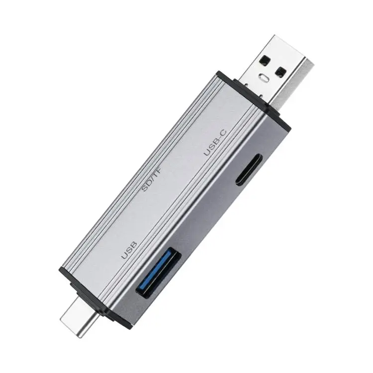 BYL-2607 Type-C / USB 4 in 2 High-Speed Card Reader