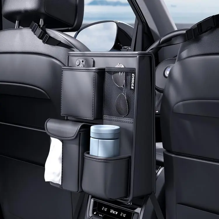 CABULE Car Seat Back Storage Hanging Bag(Black)