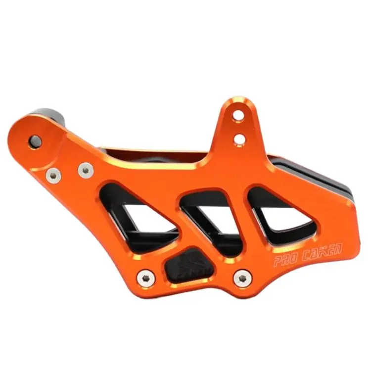 CAKEN For KTM & Husqvarna CNC Chain Guide Anti-Collision Chain Guard(Orange)