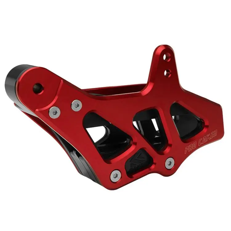 CAKEN For KTM & Husqvarna CNC Chain Guide Anti-Collision Chain Guard(Red)