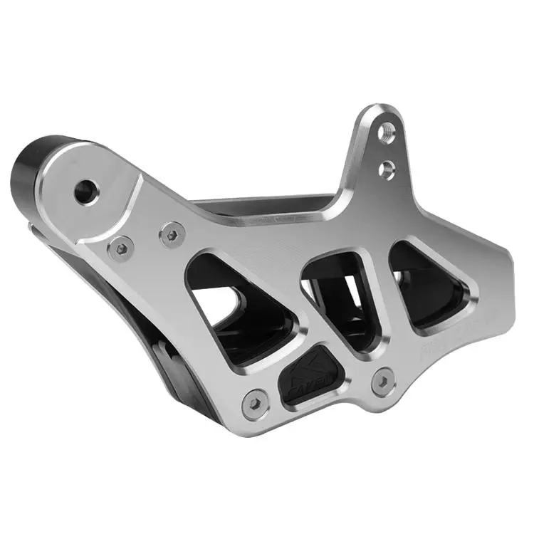 CAKEN For KTM & Husqvarna CNC Chain Guide Anti-Collision Chain Guard(Silver)