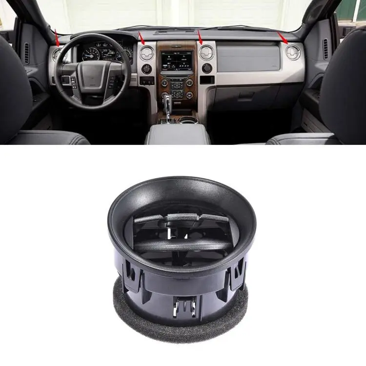 Car AC Air Outlet Vent for Ford F150 9L3Z-19893-AA, 9L3Z19893AA(Black)
