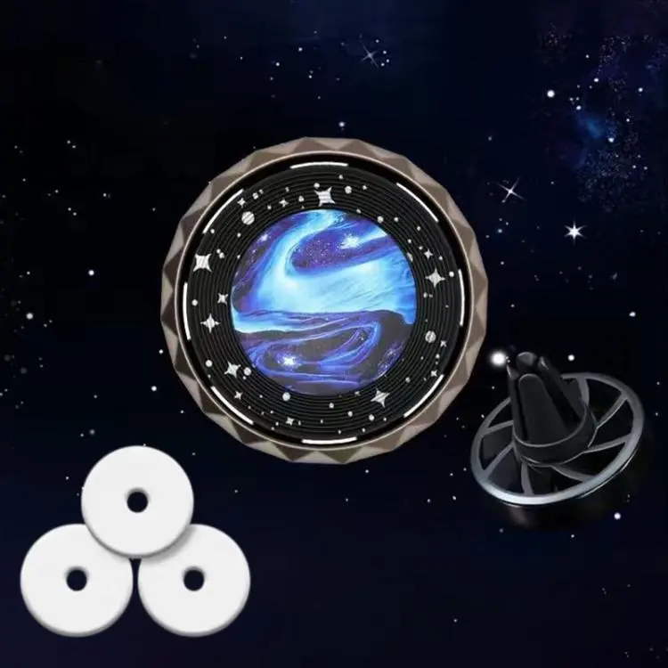 Car Air Outlet Interstellar Perfume Aromatherapy Ornaments(Blue Starry)