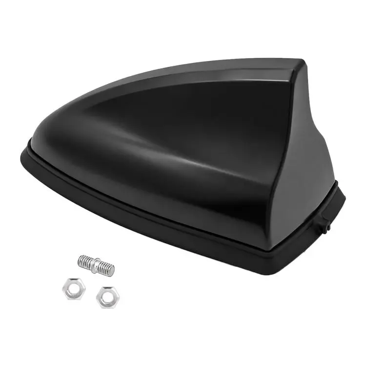 Car Auto Shark Fin Dome Antenna Decoration(Black)