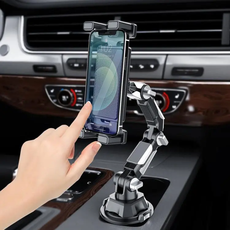 Car Center Console Cup Holder Navigation Phone/Tablet Holder(S258)