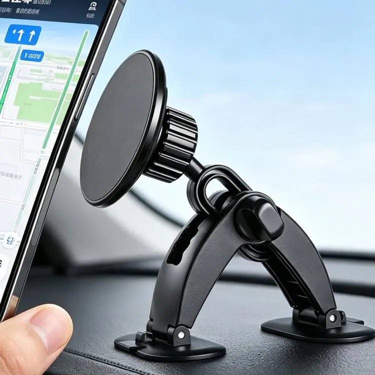 Car Center Console Navigation Fixed Adhesive Base Bracket(Magnetic)