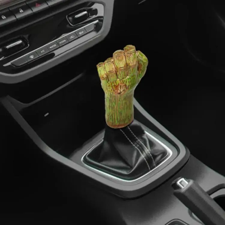 Car Customized Modified Palm Manual Gear Shift Knob(Green)