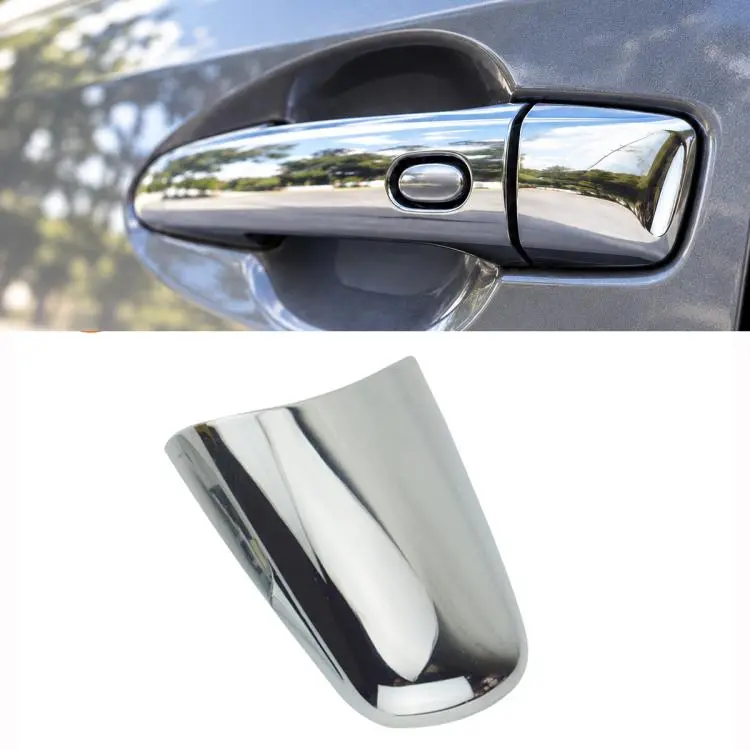 Car Exterior Door Handle Cap Cover for INFINITI QX56 2011-2013, Holeless Cap 80640-1BA0A, QX60 2014-2020, QX70 2014-2017, QX80 2014-2022(Silver)
