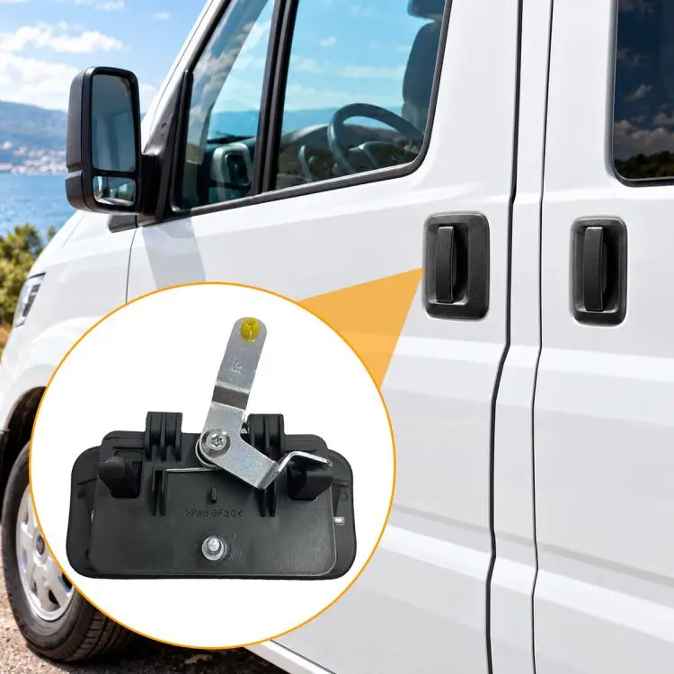 Car Exterior Door Handle for Ford Transit V348 MK6 MK7 2000-2014, Front Left YC15V22401AL FL(Black)