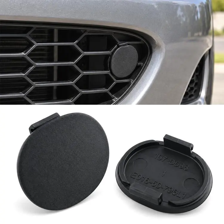 Car Front Air Vent Screw Cover for Mazda MX-5 2005-2009 E016-50-796(Black)