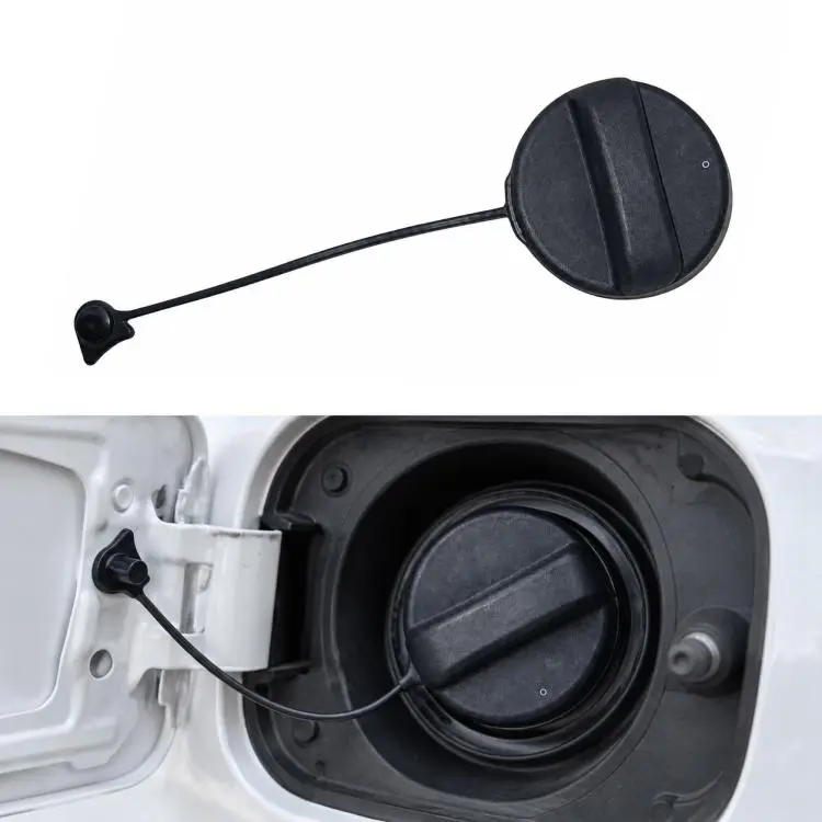 Car Fuel Tank Cap for Mazda KD53-42-250, KD5542250(Black)