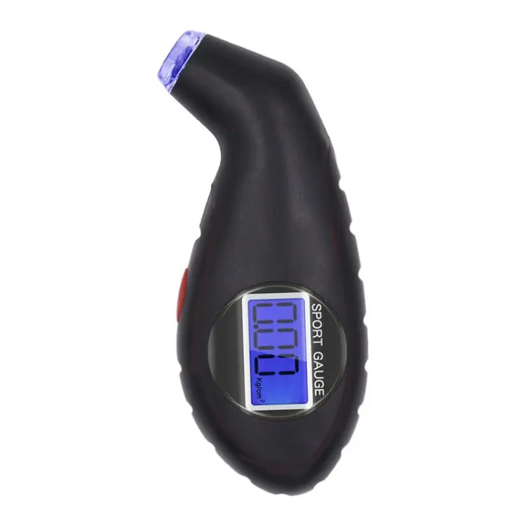 Car High-precision Digital Display Tire Monitoring Gauge Tire Pressure Tool(Black)
