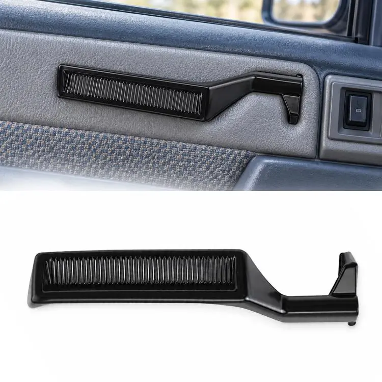Car Inner Door Handle for Ford Bronco F150 / F250 / F350 1987-1996, E7TZ1522600A-RH(Black)