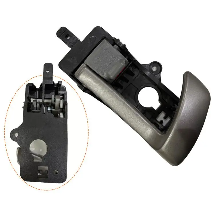 Car Inner Door Handle for Hyundai Santa Fe 2007-2012, 82620-2B010 Front/Rear Right(Black)