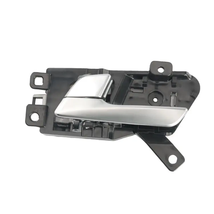 Car Left Door Inside Handle for Hyundai Sonata 2015-2017 82610-C1010(Black + Silver)