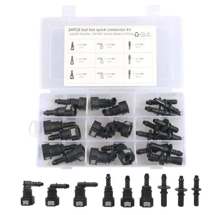 Car Motorcycle Fuel Line Quick-Connect Fitting Kit, Specification