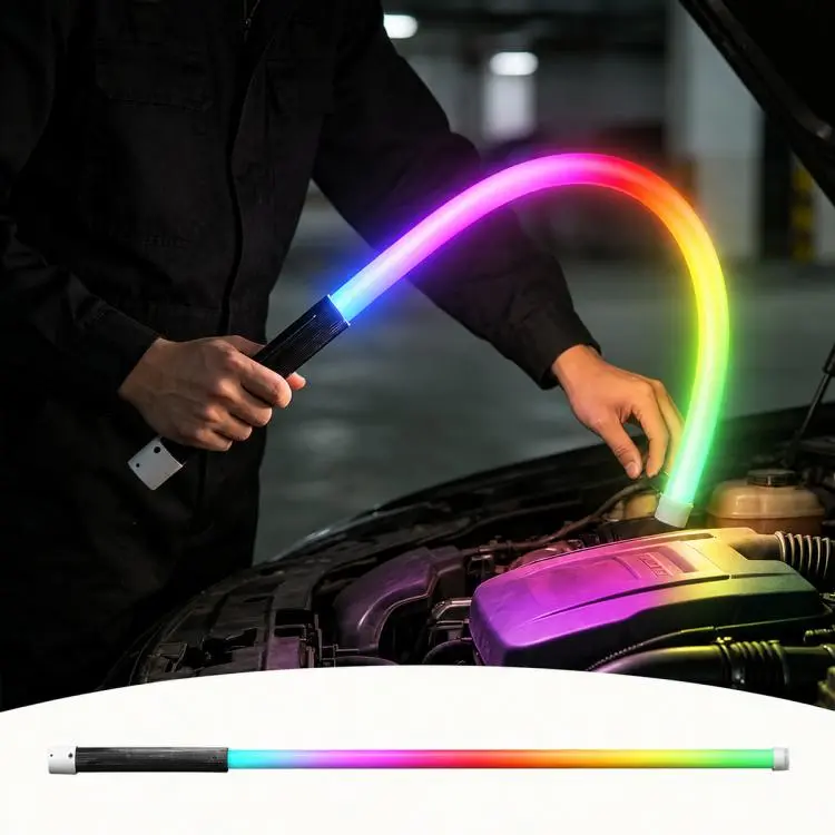 Car Repair Outdoor Multifunctional Portable Flexible LED Work Light, Light Color