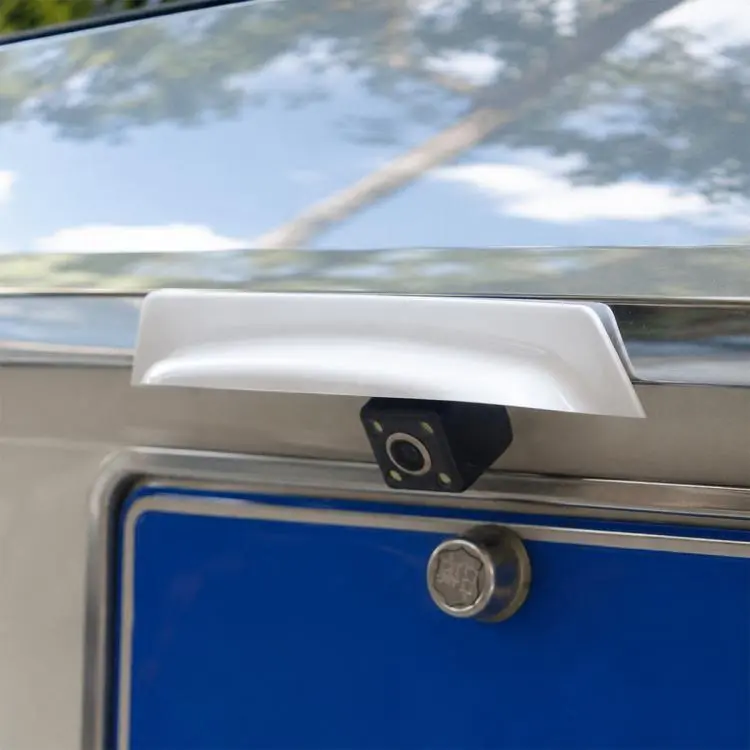 Car Reverse Camera Rain Shield Guard(White)
