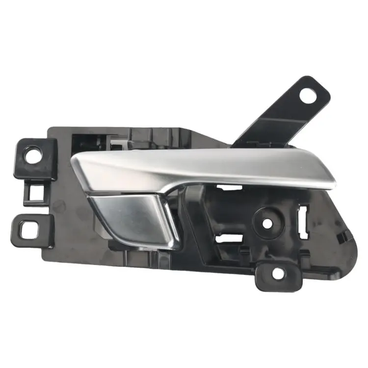 Car Right Door Inside Handle for Hyundai Sonata 2015-2017 82620-C1010(Black + Silver)