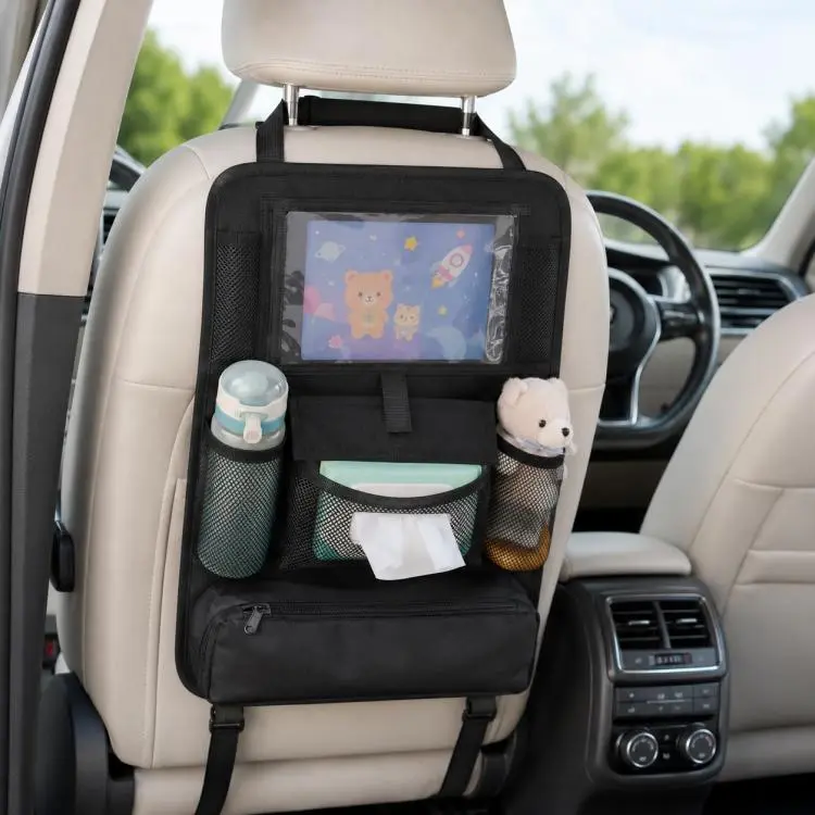 Car Seat Back Children Anti-kick Pad Back Storage Hanging Bag, Size
