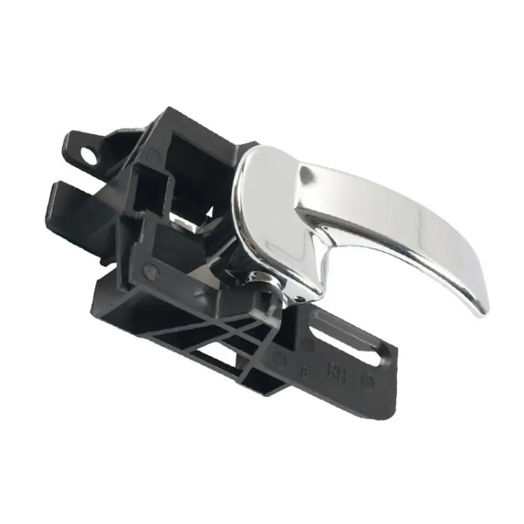 Car Side Inner Door Handle for Nissan Qashqai 2007-2013, 80670-JD000 RH Inner Handle(Black Silver)