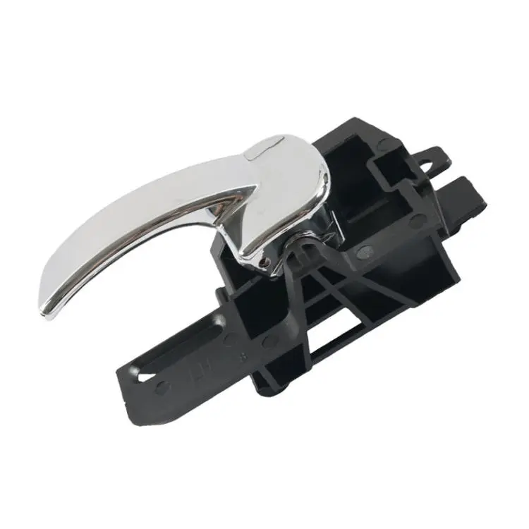 Car Side Inner Door Handle for Nissan Qashqai 2007-2013, 80671-JD000 LH Inner Handle(Black Silver)