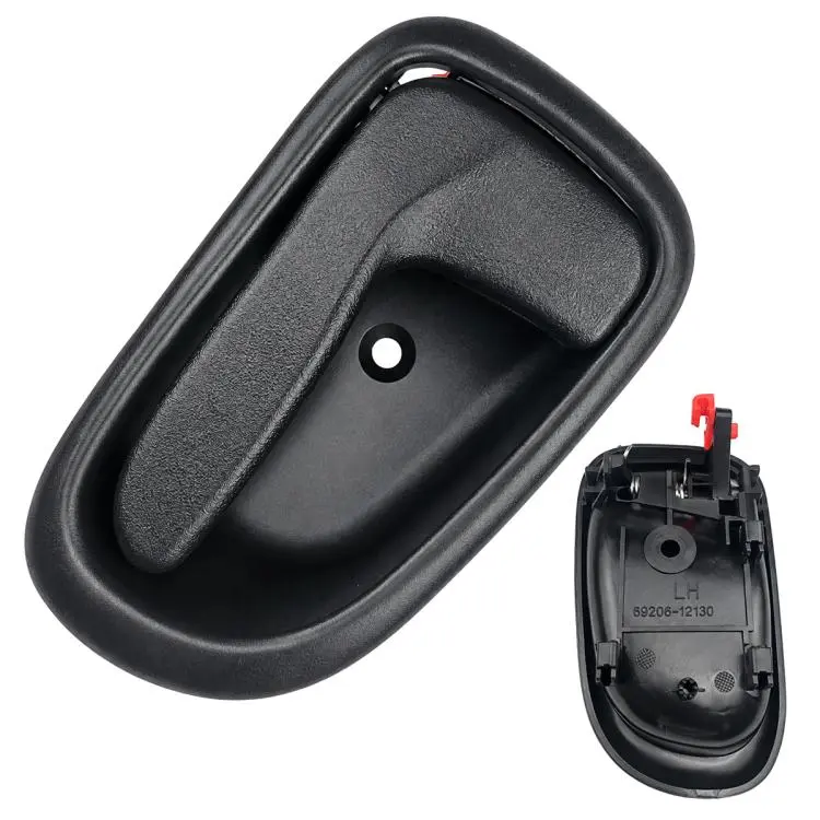 Car Side Inner Door Handle for Toyota Corolla 1993-1997, 69206-12130 LH(Black)