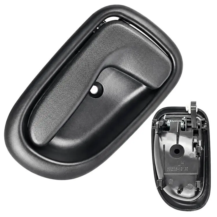 Car Side Inner Door Handle for Toyota Corolla 1993-1997, 69206-12130 LH(Dark Grey)