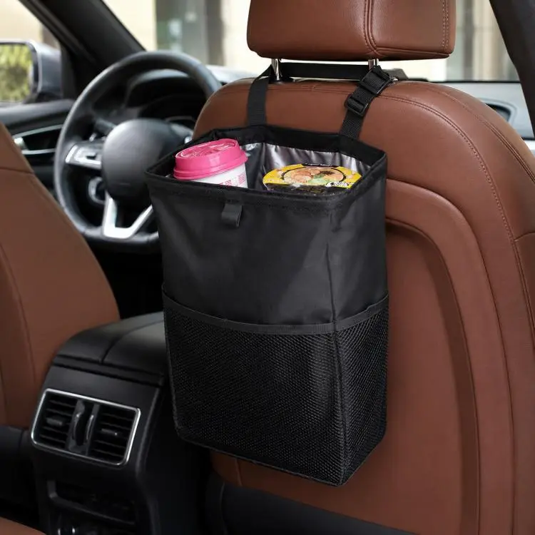 Car Storage Bag Car Back Seat Hook Garbage Can, Specification