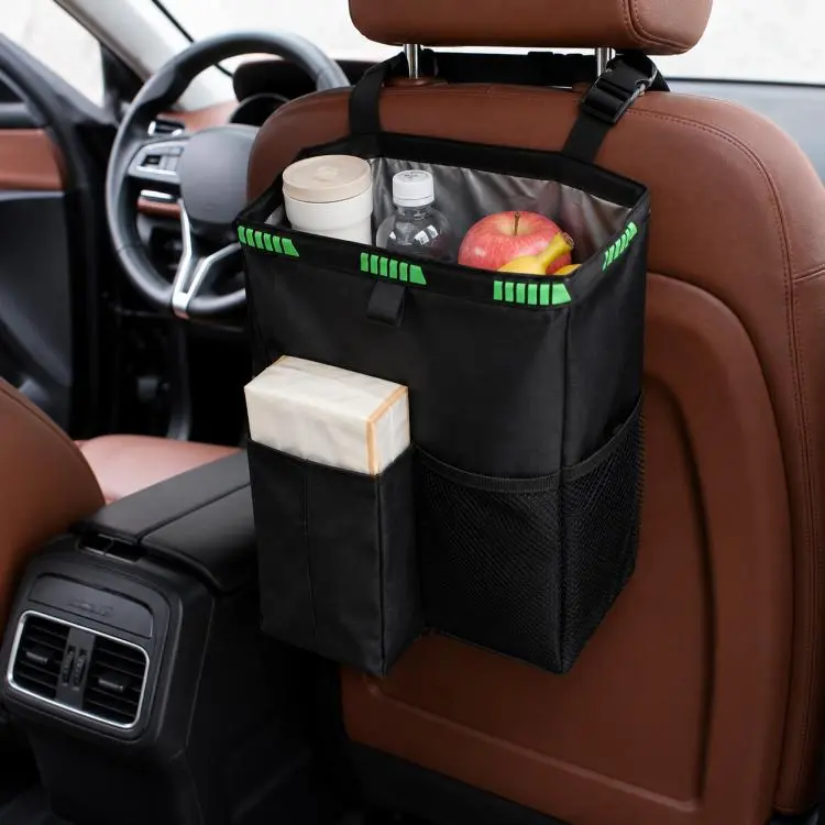 Car Storage Bag Car Back Seat Hook Garbage Can, Specification