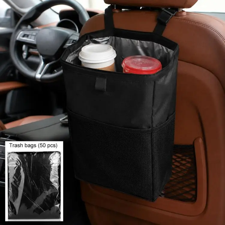 Car Storage Bag Car Back Seat Hook Garbage Can, Specification