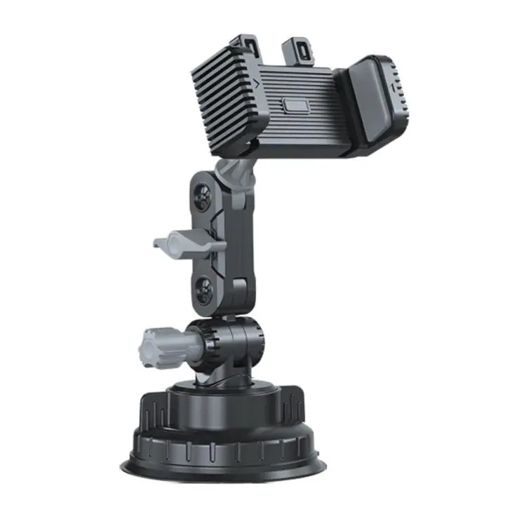 Car Suction Cup Phone Navigation Camera Mount(Gray)
