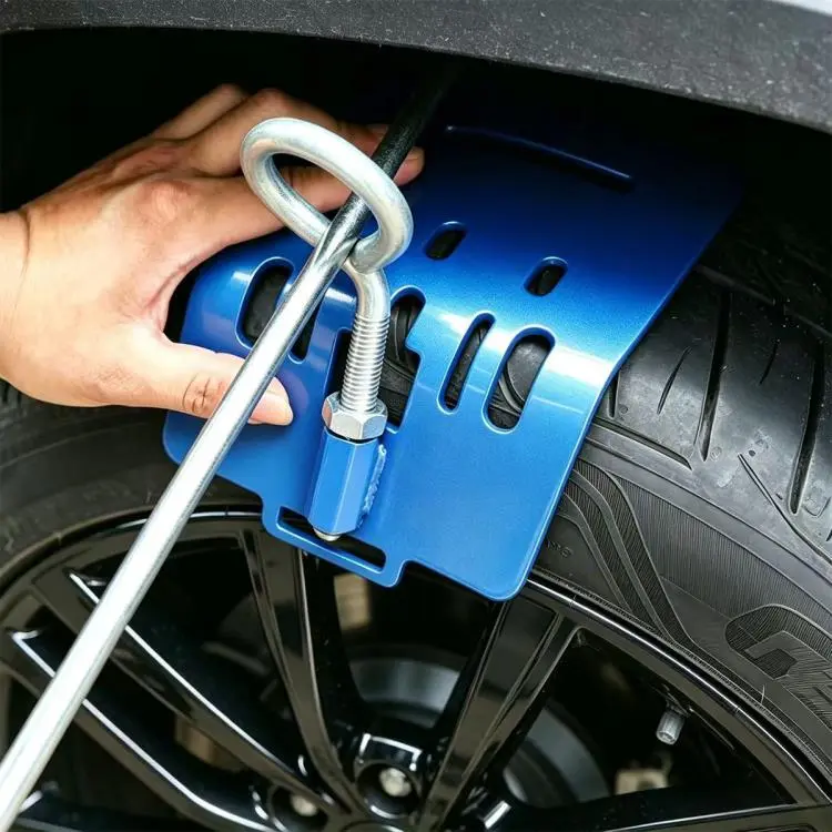 Car Tire Dent Repair Holding Stand, Wheel and Tire Shaping Auxiliary Tool(Blue)