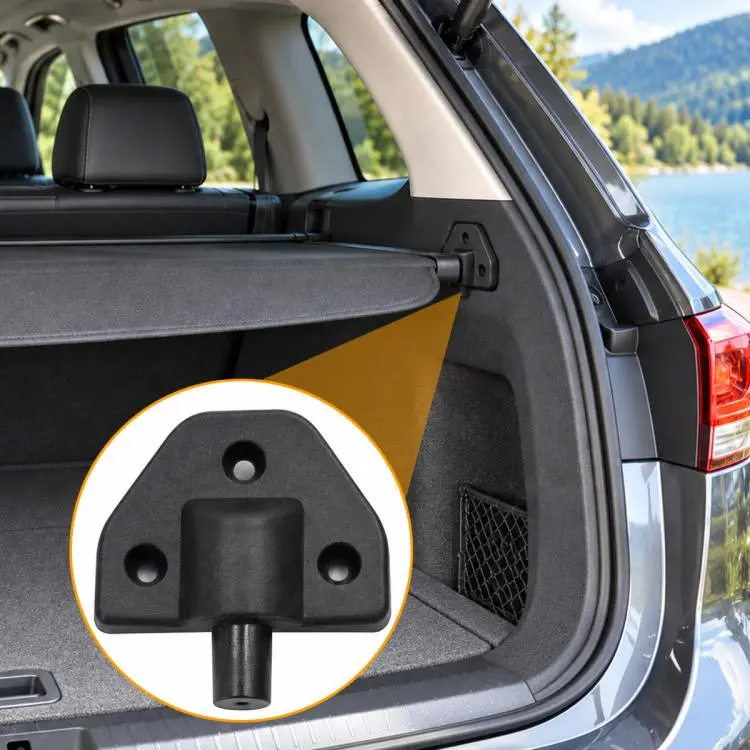 Car Trunk Cargo Cover Support Bracket for Porsche Cayenne 2018-2023, Right 9Y3867778A 1E0(Black)