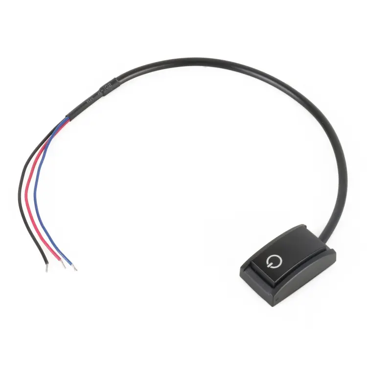 Car Universal White Light Switch with Lock