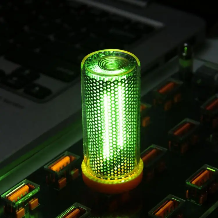Car USB Low Power LED Atmosphere Light (Green Light)