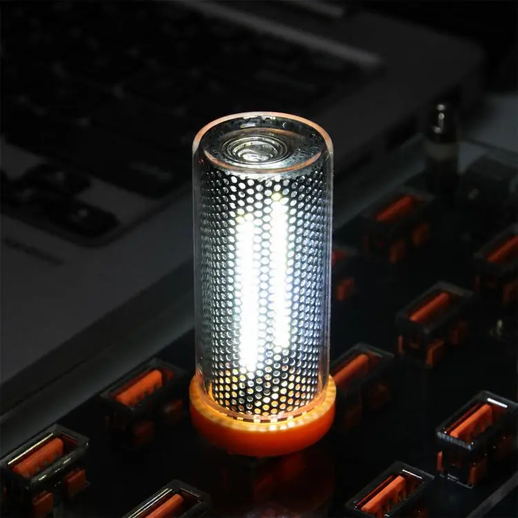 Car USB Low Power LED Atmosphere Light (White Light)
