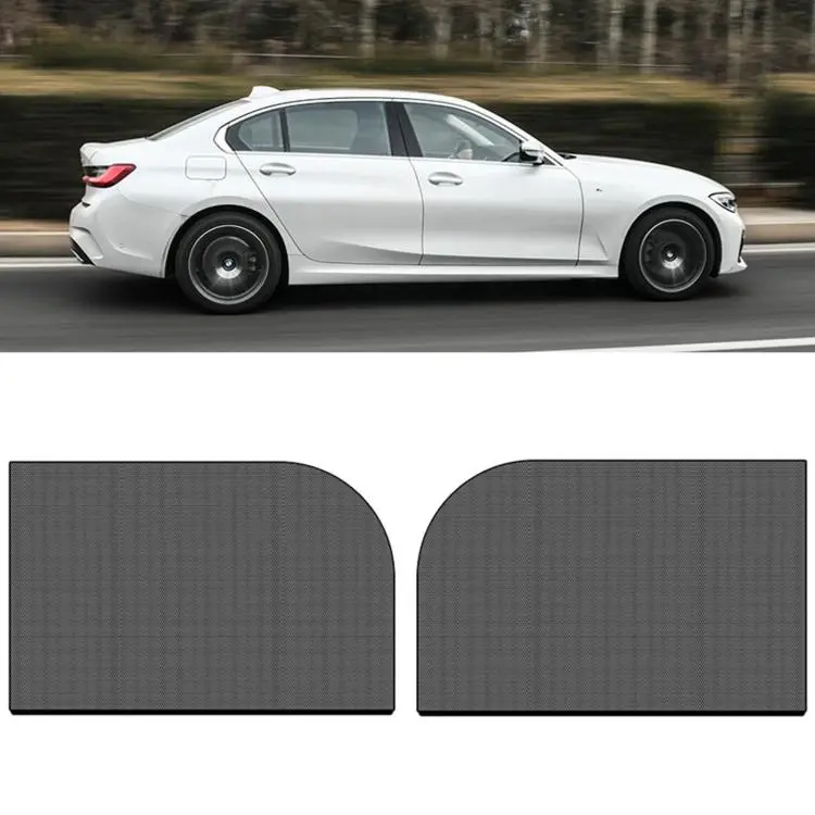 Car Window Sunshade Mosquito Curtain Mesh Fabric Auto Window Sun Block Cover, Spec