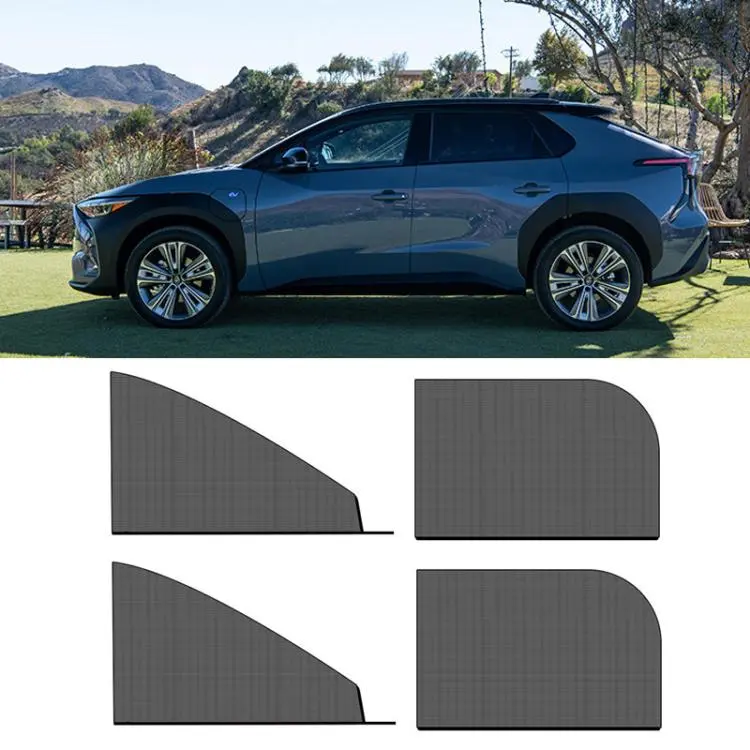 Car Window Sunshade Mosquito Curtain Mesh Fabric Auto Window Sun Block Cover, Spec