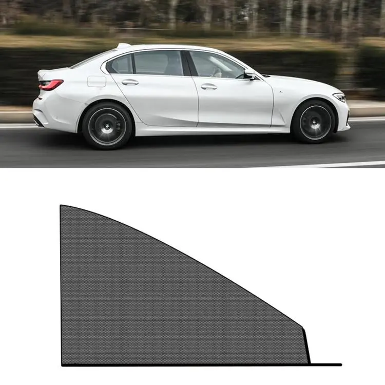Car Window Sunshade Mosquito Curtain Mesh Fabric Auto Window Sun Block Cover, Spec