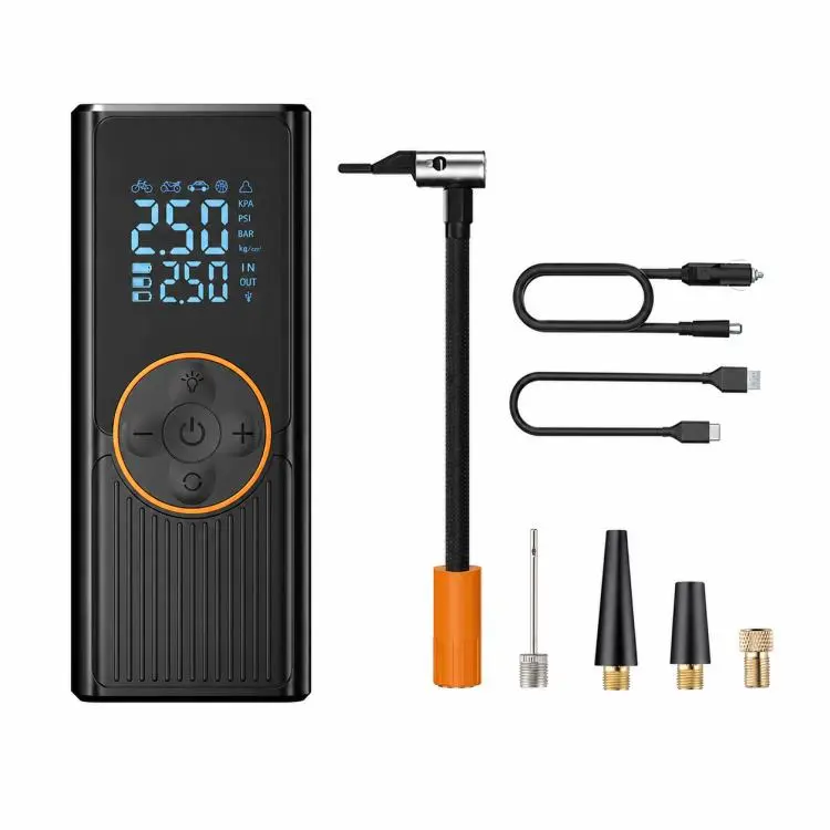 Car Wireless Digital Display Air Pump Electric Tire Inflator, Specification