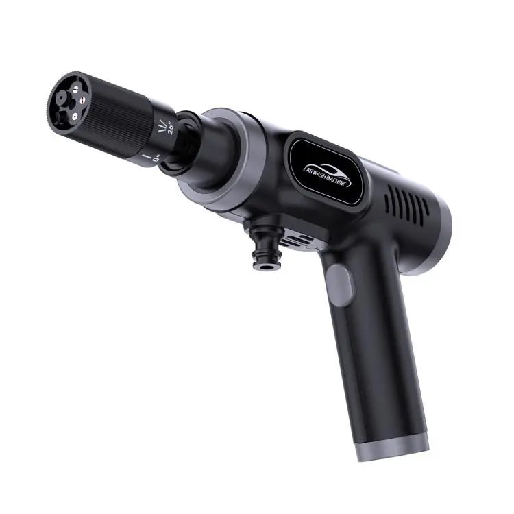 Car Wireless Handheld High-Pressure Car Washer Water Gun Set(Black)