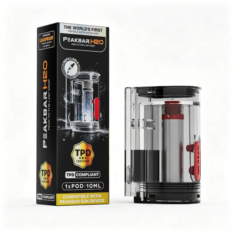 Cartouche H2O Pro Peakbar 10ml
