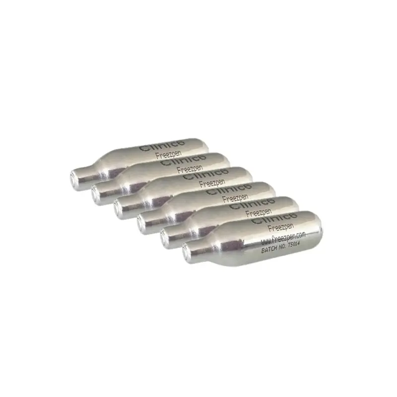 Cartouches de rechange pour Cryopen X / Freezpen 16 g - Lot de 6 - Ancienne Version