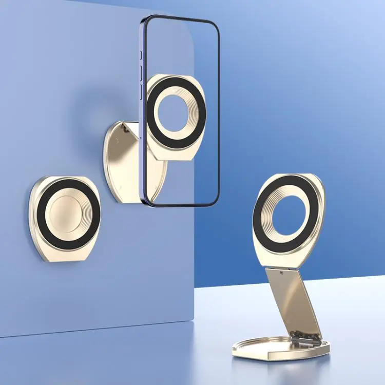 CAS-003 Magnetic 3-Foldable Phone Holder(Gold)